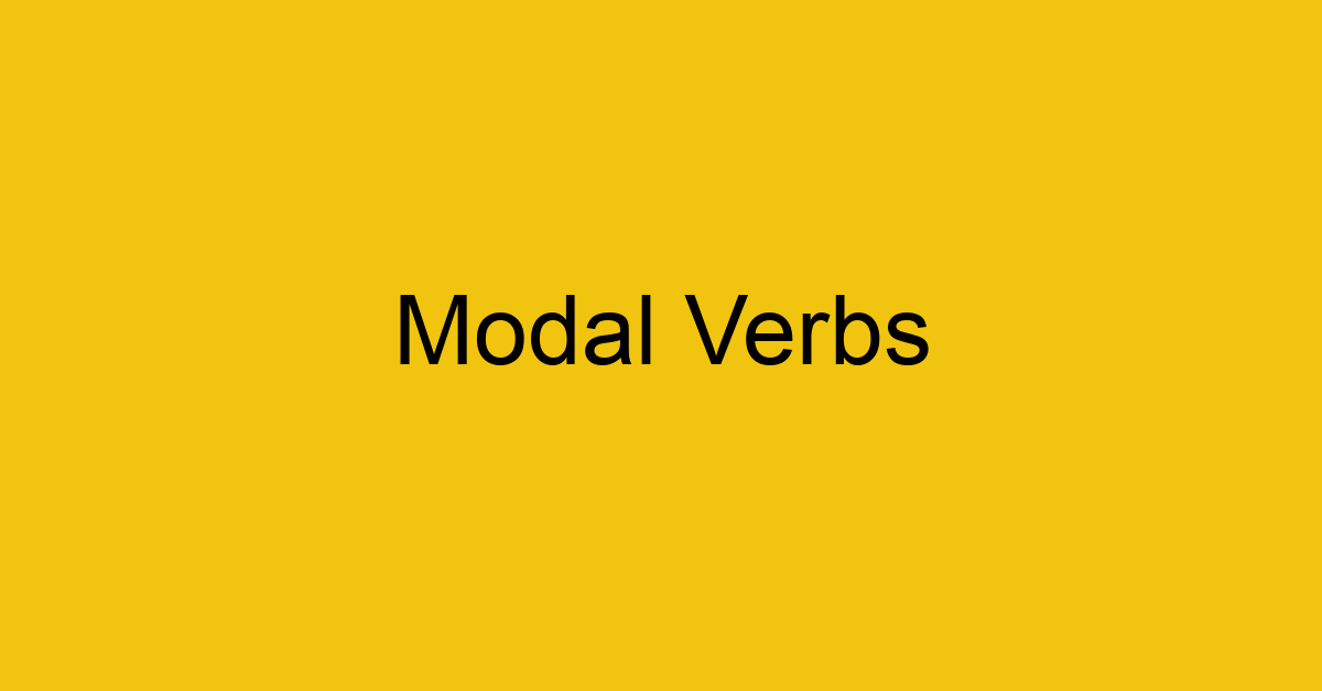 modal verbs 1448